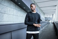 Build Your Brand Long sleeve with cuff rib – Long cut, Set-in sleeves