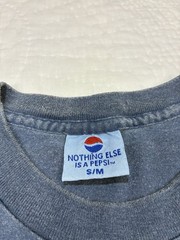 Vintage Pepsi 100% Guaranteed Satisfaction USA Single Stitch Graphic T Shirt S/M