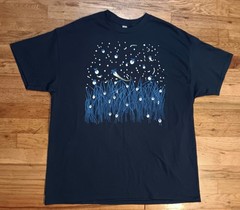 Diana Dee Tyler Glow In The Dark Firefly Shirt Size XL