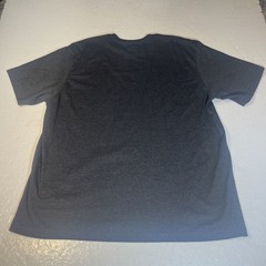 Carhartt Shirt Mens 2XL Gray Yellow Spell Out Tee Work Wear Outdoors Loose Fit