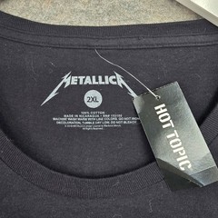 Metallica 4 Horsemen T-Shirt Men’s Black 2XL Cotton Graphic Band Tee NEW 2018