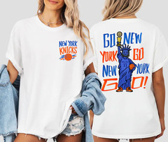 Go New York Go Shirt, New York Basketball T-Shirt