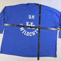 University of Kentucky Wildcats UK Blue T-Shirt Men 6XL Big Football Basketball