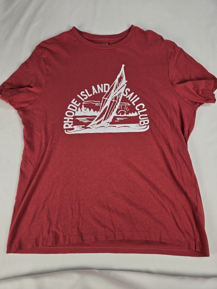 J. Crew Rhode Island Sail Club Graphic Tee Men’s Size XL Tshirt