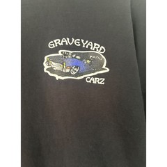 Graveyard Carz Port and Company Graphic T-Shirt Mens 2XL Black Mopar TV Show Tee