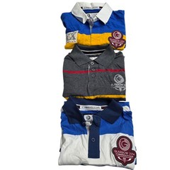 3 x Glasgow XX Commonwealth Games 2014 Licensed Rugby Polo Shirts Size S Small