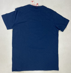 Kappa Logo Graphic T-shirt Men Medium Blue Short Sleeve