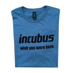 Incubus Wish You Were Here T-Shirt 100% Lightweight Cotton NEW Mens Unisex S-XL