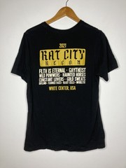 Rat City Recon 2021 White Center Seattle Music Festival Band T-Shirt Men’s Large