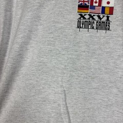 Vintage 1996 Games Of The XXVI Olympiad Atlanta World Wide Tour T Shirt Large