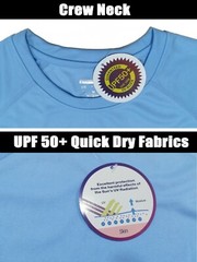 Mens Anti-UV Skin Protection T-shirt Sun Block Workout Hiking Fishing Shirt Tops