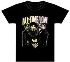 ALL TIME LOW Band T SHIRT Black Size S Brand New without tags Official T Shirt