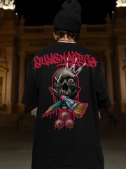 Sullen Men’s Cobe Two Short Sleeve Premium T-shirt Skull Art Tattoo Style Tee