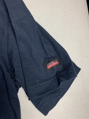 New Dickies Cool and Dry Pocket Work Shirt Navy Blue GS407DN Mens Large Tall NWT