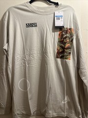 Nike Kyrie Journey Reward Long Sleeve Loose Fit Light Bone T-shirt DV9725-072 M