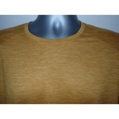 REI Co-op Men’s Sahara T-Shirt Mustard Yellow Short Sleeve Medium Wicking Hike