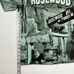 Rare Vintage THE HUNDREDS Rosewood Ave T-Shirt Med (Celadon)