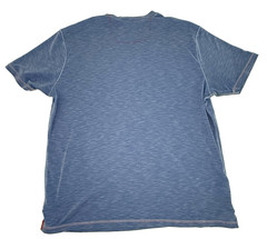 Tommy Bahama Men’s Paradise Knit Tee Blue With Red Stitching Size XL