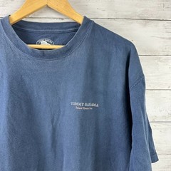 Tommy Bahama T Shirt Mens Medium Short Sleeve Blue Island Movers Cotton Crew