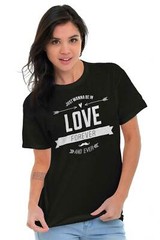 Love Forever Romantic Valentine’s Day Gift Womens Graphic Crewneck T Shirt Tee