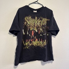 Vintage Slipknot 2009 Double Sided Shirt Hanes Heavyweight XL Y2K