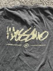 Vintage Mossimo Focusing Rare Logo Skate T-Shirt Mens Size L Large Great