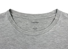 Calvin Klein Ultra Soft Modal Crewneck Sleep T-Shirt Mens Medium Gray Stretch