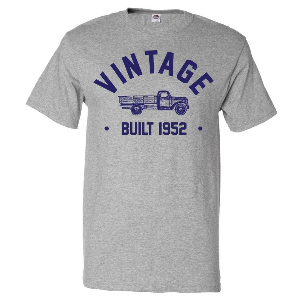 73rd Birthday Gift T shirt 73 Years Old Present 1952 Truck Tee