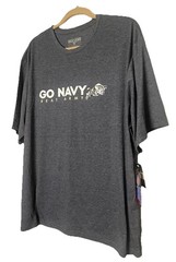 Go Navy Beat Army T-Shirt Men’s XL Gray Levelwear Collegiate Licensed NWT