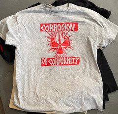 Corrosion Of Conformity gray T-shirt All sizes unisex 1F2699