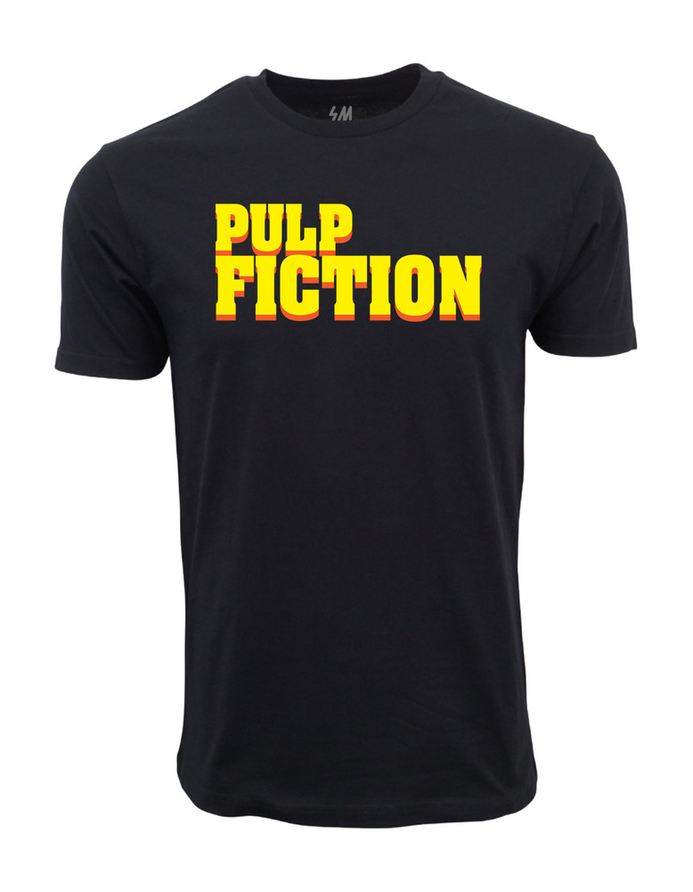 Pulp Fiction Logo Graphic T shirt