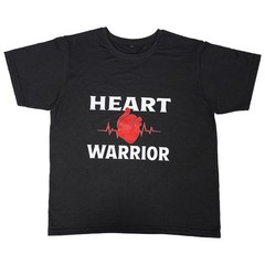 Shirt for men’s Heart warriors 100% cotton Short Sleeve activewear