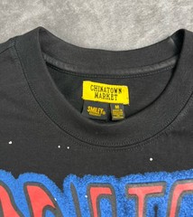Chinatown Market x Smiley Originals Mens M Black Screen Print Graphic Tee Shirt