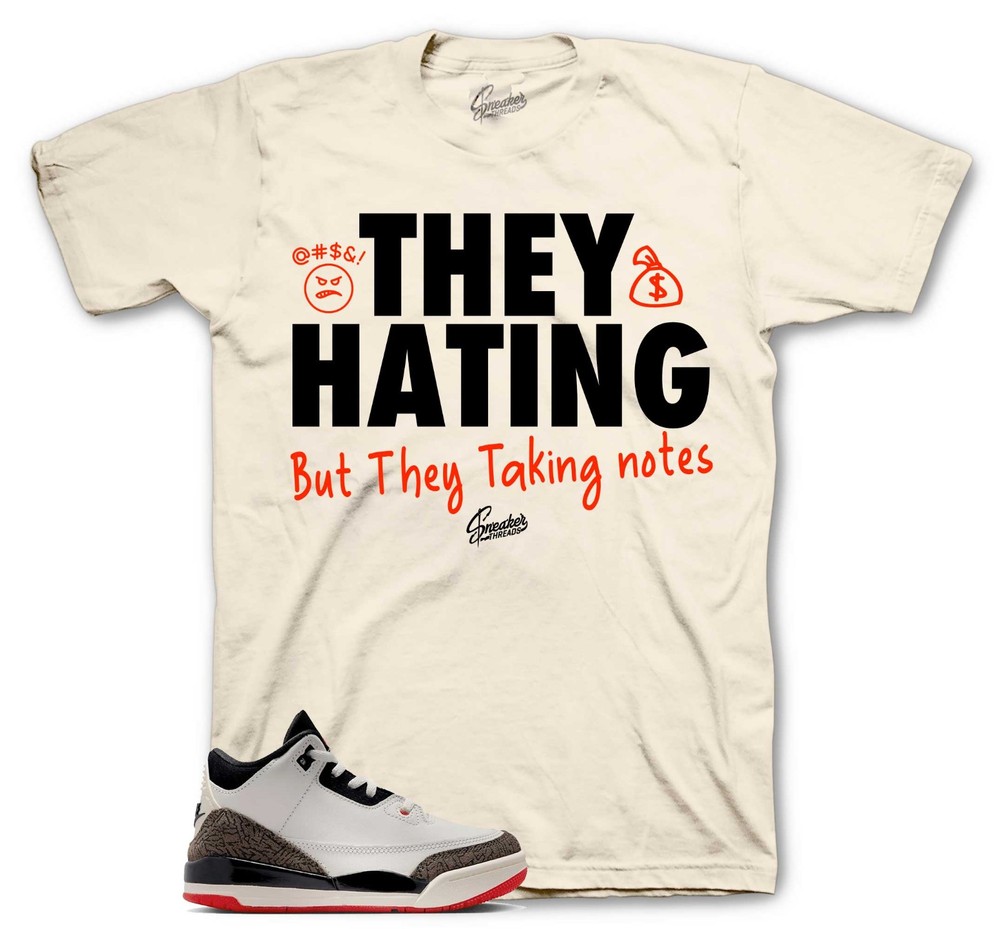 Shirt To Match Jordan 3 World’s Best Dad 3s Shoes – They Hating Sneaker Tee