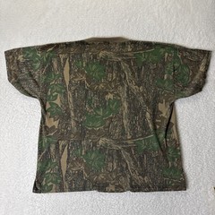 VTG Ace Sportswear Trebark Camo Pocket T Shirt XXL Camoflage Made in USA