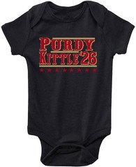 Brock Purdy George Kittle 2026 49ers Creeper Romper One Piece BABY