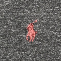 Polo Ralph Lauren Mens L Charcoal Gray Long Sleeve Shirt Custom Slim Fit Pony