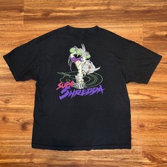 Mens Drone T Shirt Supa Shredda T Shirt Black Shredder Super Size XL