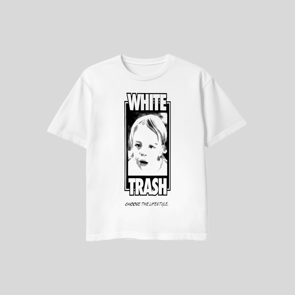 White Trash BMX Snowboard Skateboard T Shirt M L XL