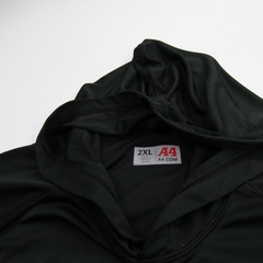 A4 Short Sleeve Shirt Men’s Black Used XXL