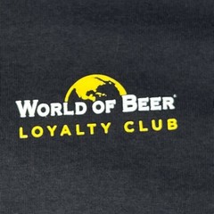 World Of Beer Shirt Men Large Loyalty Club 50 WOB Culture Work Party Gym Go