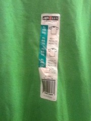 Adult solid Kiwi green tee t-shirt unisex Adult XL Extra Large NWT New