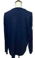Polo Ralph Lauren T Shirt Mens XL Blue Red Team USA 24 Long Sleeve Graphic Print
