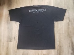 2XL Shaka Wear Mens Short Sleeve T-shirt Plain Tee Black Nipsey Hussle Hole