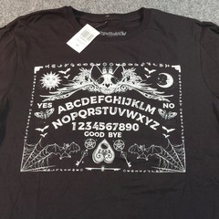VampireFreaks Ouija Board Graphic T-Shirt Size Small Black Gothic Horror Tee