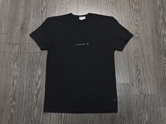 Mens Vintage Versace Intensive Logo Black Cotton Polyamide Size XL