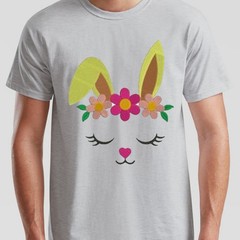 Cute Easter Bunny Face Unisex Tshirt Spring Holiday Apparel
