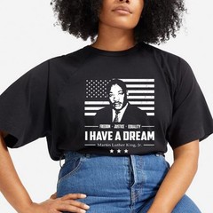 Martin Luther King Quote Tee, I Have A Dream Freedom Justice and Equality Tee