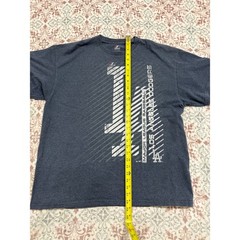 Majestic Los Angeles Dodgers MLB Graphic T-Shirt Mens XL Heather Navy Blue LA