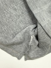 Vintage 90s Ribbed Henley Men XL Oversized Drop Shoulder Minimalist Grunge Heavy